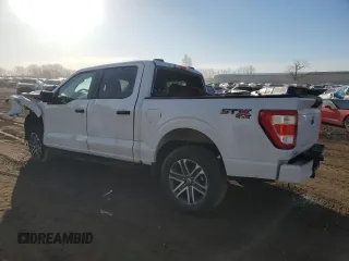 2023 Ford F-150 XL with VIN 1FTEW1EPXPFC28840, listed as a Copart auction lot 47423685 with 13,559 mi miles and Non Repairable. Bid and sale history available at carsss.com. Image 2.