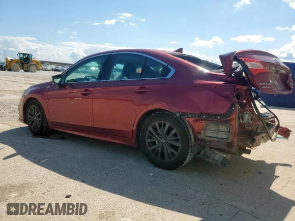 2018 Subaru Legacy Premium with VIN 4S3BNAF61J3042821, listed as a Copart auction lot 56662355 with 116,980 mi miles and Salvage title. Bid and sale history available at DreamBid. Image 2.