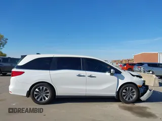 2023 Honda Odyssey EX-L with VIN 5FNRL6H66PB029475, listed as a IAAI auction lot 41128411 with 49,662 mi miles. Bid and sale history available at carsss.com. Image 14.