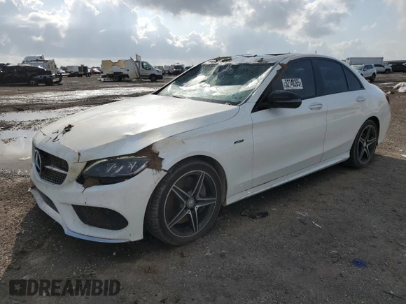2016 Mercedes-Benz C 450 AMG z VIN 55SWF6EB4GU150824, wystawiony jako Copart lot #52748265 z przebiegiem 102 201 mil mil oraz Szkoda całkowita • Salvage title. Historia ofert i sprzedaży dostępna na DreamBid. Obrazek 1.