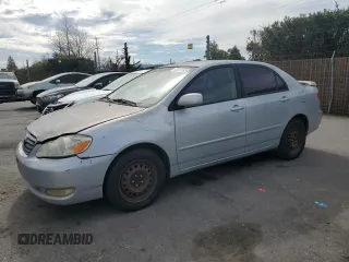 2007 Toyota Corolla CE with VIN 1NXBR32EX7Z804538, listed as a Copart auction lot 45539185 with 134,441 mi miles and Salvage Title. Bid and sale history available at carsss.com. Image 1.