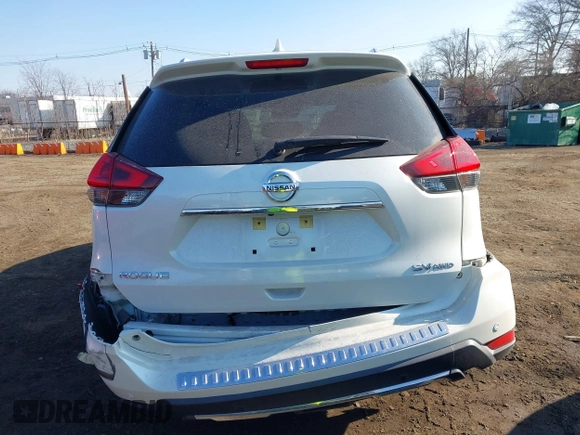 2019 Nissan Rogue SV with VIN KNMAT2MV0KP551083, listed as a IAAI auction lot 41364279 with 38,405 mi miles. Bid and sale history available at carsss.com. Image 16.