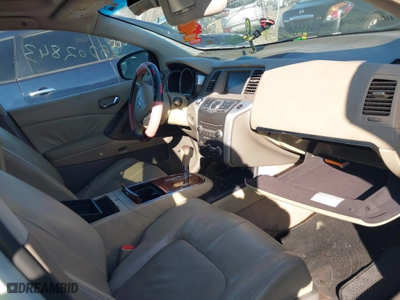 2009 Nissan Murano SL with VIN JN8AZ18W59W116009, listed as a IAAI auction lot 41831894 with 999,999 mi miles. Bid and sale history available at carsss.com. Image 5.