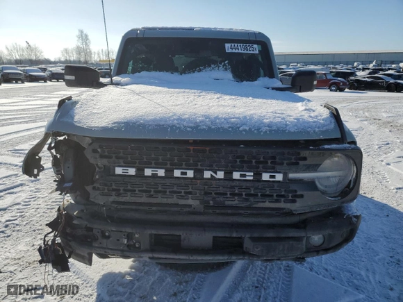 2022 Ford Bronco with VIN 1FMEE5DP6NLA73872, listed as a Copart auction lot 44419825 with 36,336 mi miles and Clean Title. Bid and sale history available at carsss.com. Image 5.