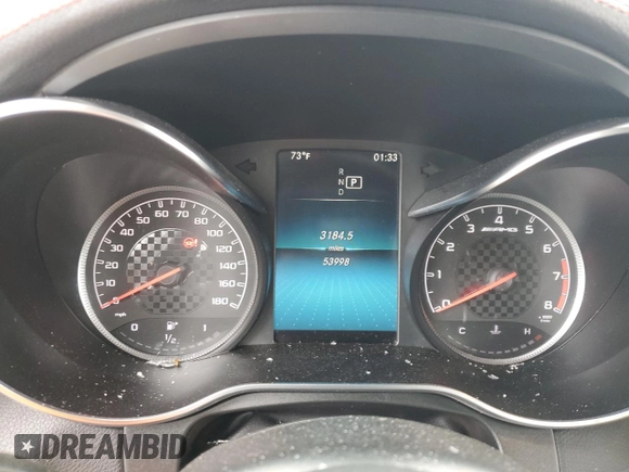 2021 Mercedes-Benz GLC with VIN W1N0G6EB8MF891675, listed as a Copart auction lot 71702724 with 53,998 mi miles and Salvage Title. Bid and sale history available at carsss.com. Image 9.