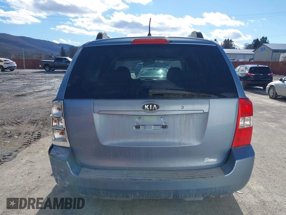 2007 Kia Sedona with VIN KNDMB133576126515, listed as a IAAI auction lot 41497785 with 112,034 mi miles. Bid and sale history available at carsss.com. Image 16.