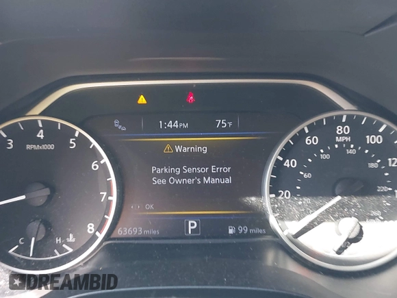 2018 Nissan Maxima SL with VIN 1N4AA6AP4JC395080, listed as a IAAI auction lot 41781646 with 63,693 mi miles and . Bid and sale history available at DreamBid. Image 7.