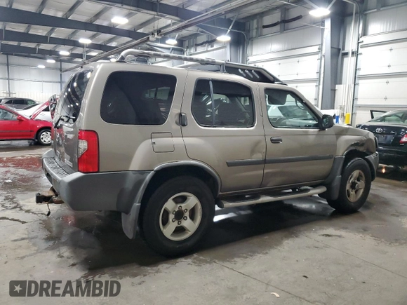 2004 Nissan Xterra XE with VIN 5N1ED28YX4C650888, listed as a Copart auction lot 57151695 with 142,210 mi miles and Salvage title. Bid and sale history available at DreamBid. Image 3.