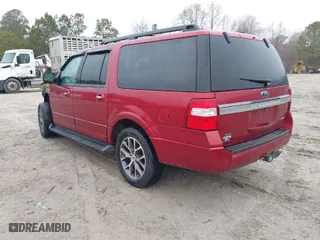 2017 Ford Expedition EL XLT with VIN 1FMJK1HT4HEA64345, listed as a IAAI auction lot 41429520 with 119,233 mi miles. Bid and sale history available at carsss.com. Image 3.