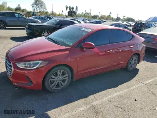2017 Hyundai Elantra SE with VIN KMHD84LF7HU136028, listed as a Copart auction lot 50410555 with 85,288 mi miles and Salvage Title. Bid and sale history available at carsss.com. Image 1.