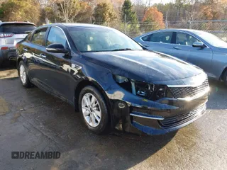 2016 Kia Optima LX z VIN 5XXGT4L30GG076989, wystawiony jako IAAI lot #41835878 z przebiegiem 150 567 mil mil oraz . Historia ofert i sprzedaży dostępna na DreamBid. Obrazek 1.