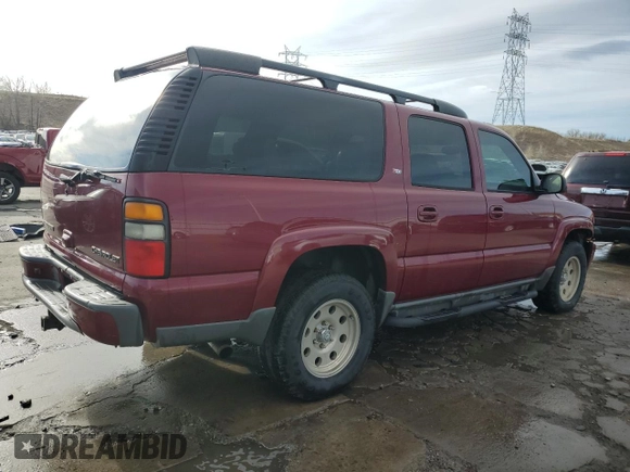 2005 Chevrolet Suburban Z71 with VIN 3GNFK16Z55G232975, listed as a Copart auction lot 49675205 with 319,956 mi miles and Salvage Title. Bid and sale history available at carsss.com. Image 3.