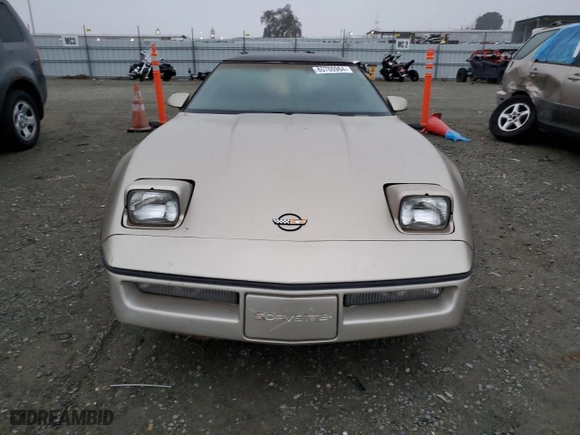 1986 Chevrolet Corvette with VIN 1G1YY0781G5123609, listed as a Copart auction lot 85760964 with 0 mi miles and Clean Title. Bid and sale history available at carsss.com. Image 5.