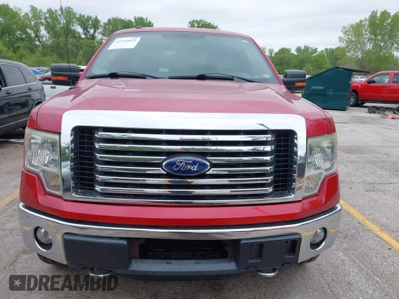 2011 Ford F-150 XL with VIN 1FTFX1ET5BFB10380, listed as a IAAI auction lot 42135853 with 184,791 mi miles. Bid and sale history available at carsss.com. Image 6.