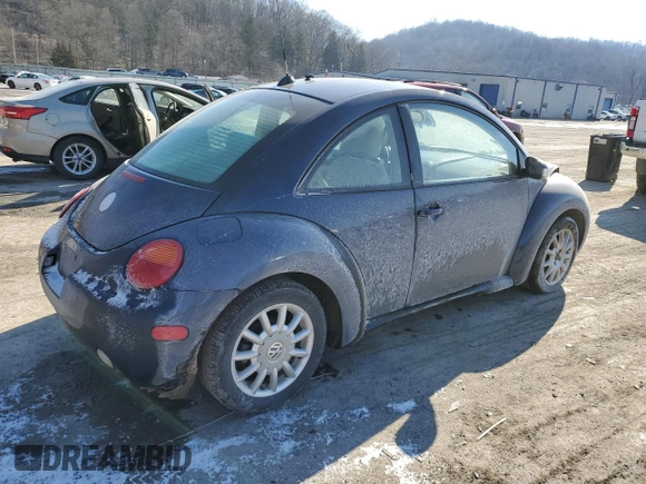 2005 Volkswagen New Beetle Coupe GLS with VIN 3VWCK31C65M403080, listed as a Copart auction lot 45346465 with 118,716 mi miles and Salvage Title. Bid and sale history available at carsss.com. Image 3.
