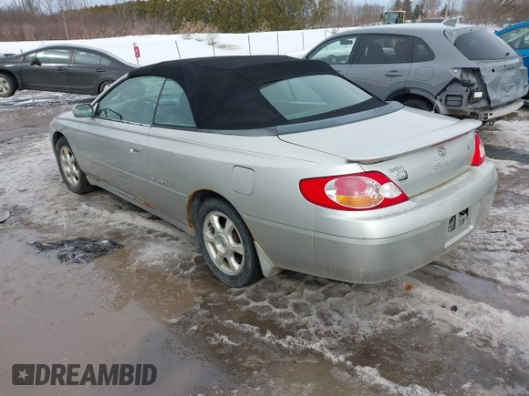 2002 Toyota Solara SE with VIN 2T1FF28P62C570597, listed as a IAAI auction lot 41576049 with 223,825 mi miles and . Bid and sale history available at DreamBid. Image 3.