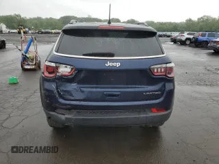2019 Jeep Compass Limited with VIN 3C4NJCCB7KT730818, listed as a Copart auction lot 61362545 with 57,939 mi miles and Salvage title. Bid and sale history available at DreamBid. Image 6.