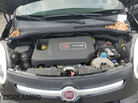 2014 FIAT 500L Trekking with VIN ZFBCFADH5EZ015259, listed as a Copart auction lot 86390284 with 83,607 mi miles and Salvage Title. Bid and sale history available at DreamBid. Image 12.