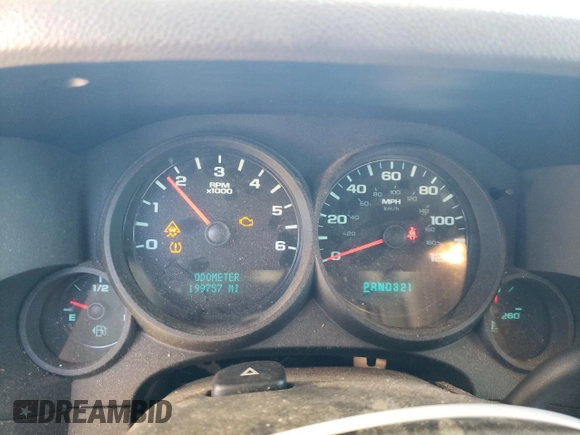 2011 Chevrolet Silverado 1500 Work Truck with VIN 1GCRCPEA5BZ296043, listed as a Copart auction lot 75942034 with 199,757 mi miles and Clean Title. Bid and sale history available at DreamBid. Image 9.