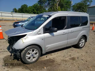 2018 Ford Transit Connect XLT with VIN NM0AE8F78J1348713, listed as a Copart auction lot 63445575 with 88,866 mi miles and Salvage title. Bid and sale history available at DreamBid. Image 1.