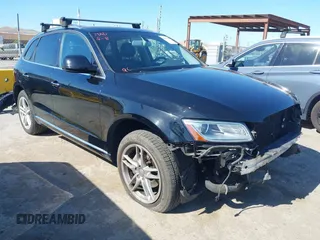 2017 Audi Q5 Premium with VIN WA1C2AFP5HA066514, listed as a IAAI auction lot 42182419 with 89,957 mi miles and . Bid and sale history available at DreamBid. Image 1.