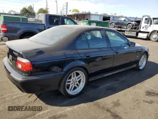 2003 BMW 5 Series 540i with VIN WBADN53473GF71950, listed as a Copart auction lot 74998994 with 116,034 mi miles and Clean Title. Bid and sale history available at carsss.com. Image 3.