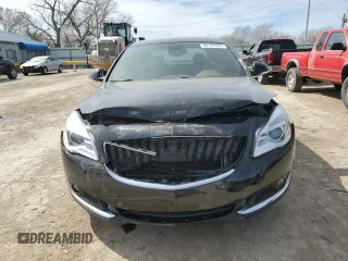2015 Buick Regal with VIN 2G4GK5EX2F9283023, listed as a Copart auction lot 49125185 with 163,436 mi miles and Salvage Title. Bid and sale history available at carsss.com. Image 5.