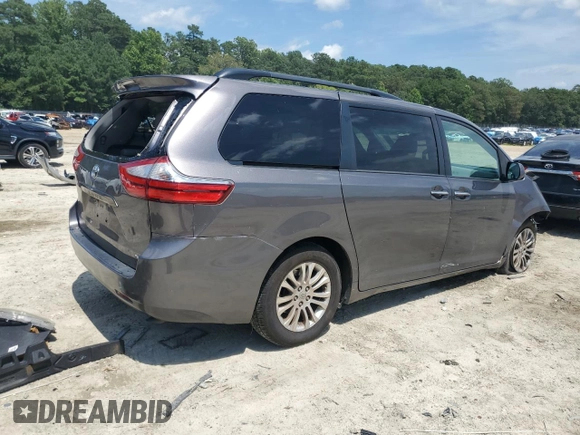 2015 Toyota Sienna XLE с VIN 5TDYK3DC7FS577620, выставлен на аукционе Copart как лот 65393635 с пробегом 179 998 миль миль и Чистый • Clean title. История ставок и продаж доступна на DreamBid. Изображение 3.