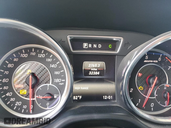 2017 Mercedes-Benz G 63 AMG with VIN WDCYC7DF9HX263098, listed as a Copart auction lot 82479514 with 32,384 mi miles and Salvage title. Bid and sale history available at DreamBid. Image 9.