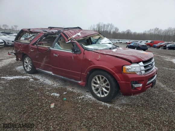 2016 Ford Expedition EL Limited with VIN 1FMJK2AT1GEF07520, listed as a Copart auction lot 48904325 with 188,366 mi miles and Salvage Title. Bid and sale history available at carsss.com. Image 4.
