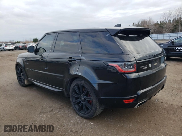 2018 Land Rover Range Rover Sport z VIN SALWR2RE4JA800315, wystawiony jako Copart lot #82858674 z przebiegiem 106 174 mil mil oraz Czysty tytuł • Clean title. Historia ofert i sprzedaży dostępna na DreamBid. Obrazek 2.