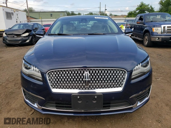 2017 Lincoln MKZ Reserve with VIN 3LN6L5EC3HR628434, listed as a Copart auction lot 61736675 with 16,683 mi miles and Salvage title. Bid and sale history available at DreamBid. Image 5.