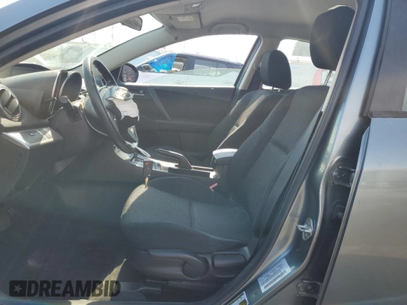 2012 Mazda 3 i Sport with VIN JM1BL1UG6C1539167, listed as a Copart auction lot 65281725 with 86,283 mi miles and Salvage title. Bid and sale history available at DreamBid. Image 7.