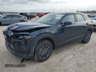 2024 Mazda CX-30 S with VIN 3MVDMBAM2RM675084, listed as a Copart auction lot 54937655 with 11,611 mi miles and Salvage Title. Bid and sale history available at carsss.com. Image 1.