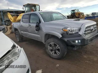 2017 Toyota Tacoma SR5 with VIN 3TMCZ5AN2HM063152, listed as a Copart auction lot 43630775 with 77,103 mi miles and Salvage Title. Bid and sale history available at DreamBid. Image 4.