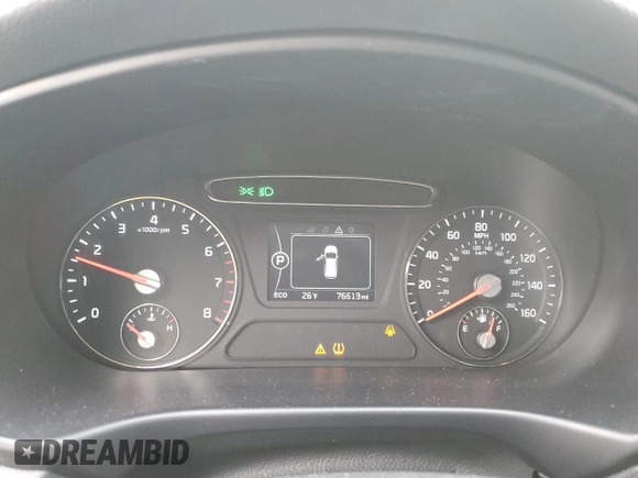 2018 Kia Sorento LX with VIN 5XYPGDA33JG415089, listed as a Copart auction lot 45523775 with 76,613 mi miles and Non Repairable. Bid and sale history available at carsss.com. Image 9.
