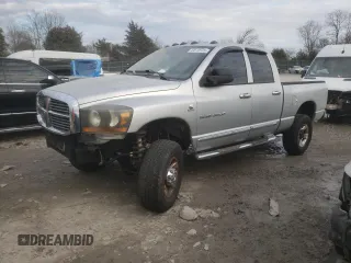 2006 Dodge Ram 3500 SLT with VIN 3D7LX38C86G110538, listed as a Copart auction lot 44110125 with 0 mi miles and Clean Title. Bid and sale history available at carsss.com. Image 1.