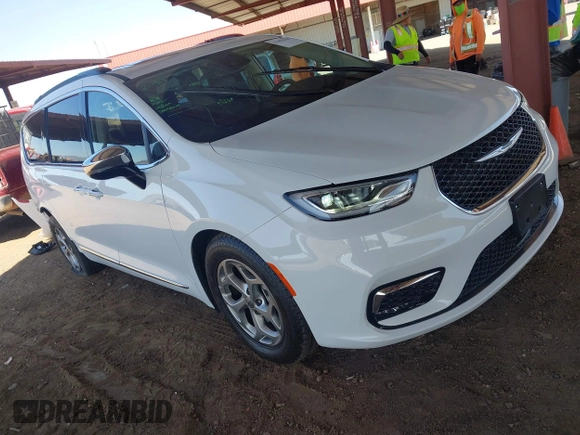 2023 Chrysler Pacifica Limited with VIN 2C4RC1GG6PR533414, listed as a IAAI auction lot 42455618 with 53,834 mi miles and . Bid and sale history available at DreamBid. Image 1.
