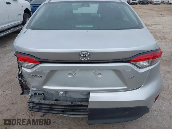 2024 Toyota Corolla LE with VIN 5YFB4MDE4RP129193, listed as a IAAI auction lot 42053600 with 24,649 mi miles and . Bid and sale history available at DreamBid. Image 16.