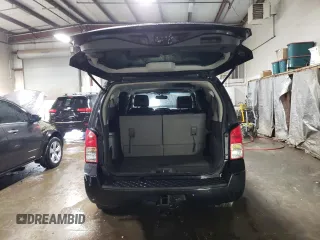 2008 Nissan Pathfinder LE with VIN 5N1BR18B98C614741, listed as a Copart auction lot 47683335 with 160,147 mi miles and Salvage Title. Bid and sale history available at carsss.com. Image 6.