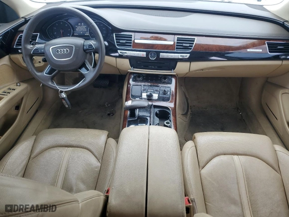 2013 Audi A8 L 3.0L with VIN WAURGAFD9DN032972, listed as a Copart auction lot 87994705 with 126,798 mi miles and Salvage Title. Bid and sale history available at carsss.com. Image 8.