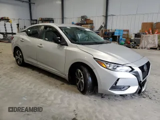 2020 Nissan Sentra SV with VIN 3N1AB8CV5LY236046, listed as a Copart auction lot 50626435 with 63,558 mi miles and Salvage Title. Bid and sale history available at carsss.com. Image 4.