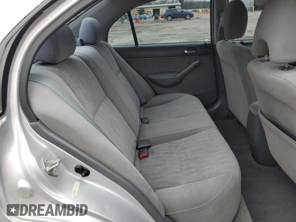 2003 Honda Civic EX with VIN 2HGES25713H550231, listed as a Copart auction lot 46478485 with 210,039 mi miles and Salvage Title. Bid and sale history available at DreamBid. Image 10.