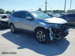 2018 Honda CR-V EX-L with VIN 7FARW1H83JE009739, listed as a IAAI auction lot 42002523 with 28,624 mi miles. Bid and sale history available at carsss.com. Image 1.