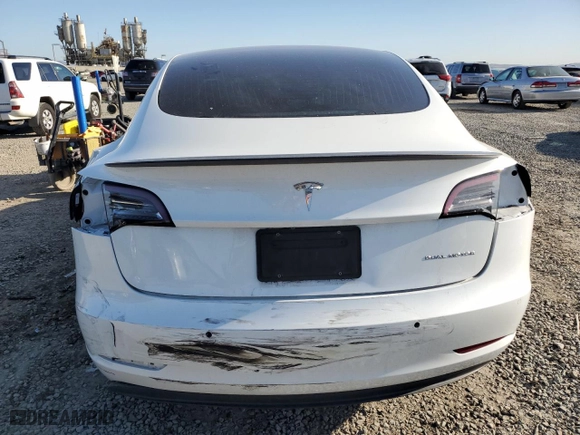 2019 Tesla Model 3 Long Range with VIN 5YJ3E1EB3KF514654, listed as a Copart auction lot 49484635 with 160,447 mi miles and Salvage Title. Bid and sale history available at carsss.com. Image 6.