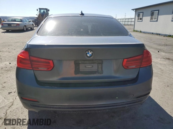 2017 BMW 3 Series 330i xDrive with VIN WBA8D9C57HK678308, listed as a Copart auction lot 54621445 with 92,654 mi miles and Salvage title. Bid and sale history available at DreamBid. Image 6.