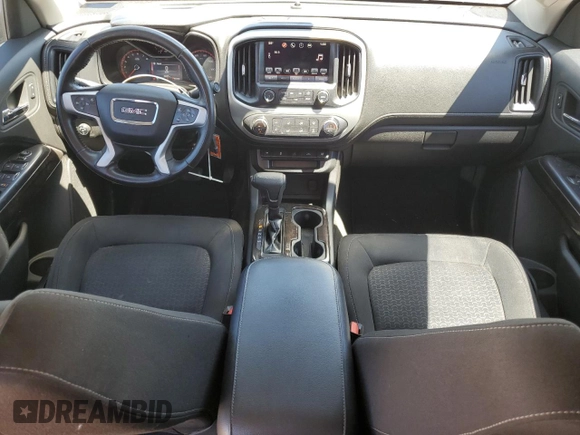 2016 GMC Canyon 2WD SLE with VIN 1GTG5CE38G1110481, listed as a Copart auction lot 65950874 with 82,335 mi miles and Salvage Title. Bid and sale history available at carsss.com. Image 8.