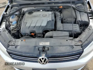 2012 Volkswagen Jetta Comfortline with VIN 3VWDL7AJ0CM375068, listed as a Copart auction lot 57349685 with 370,214 mi miles and Salvage title. Bid and sale history available at DreamBid. Image 11.