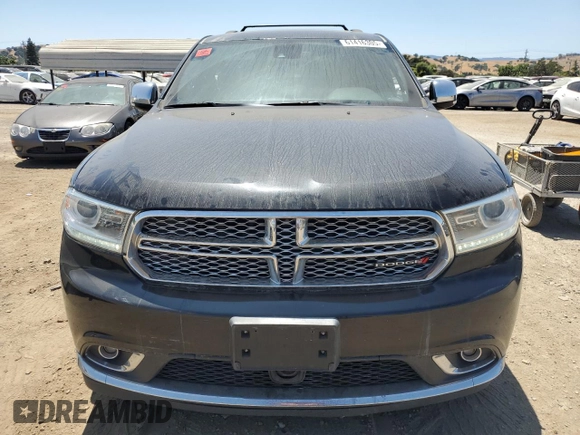 2014 Dodge Durango Citadel with VIN 1C4RDJEG5EC394396, listed as a Copart auction lot 61416305 with 185,730 mi miles and Salvage title. Bid and sale history available at DreamBid. Image 5.