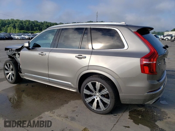 2020 Volvo XC90 Inscription with VIN YV4A22PL8L1573749, listed as a Copart auction lot 60938734 with 100,982 mi miles and Salvage Title. Bid and sale history available at carsss.com. Image 2.